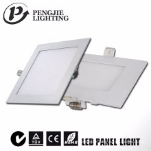 Nouveau design 6W blanc LED panneau (carré)